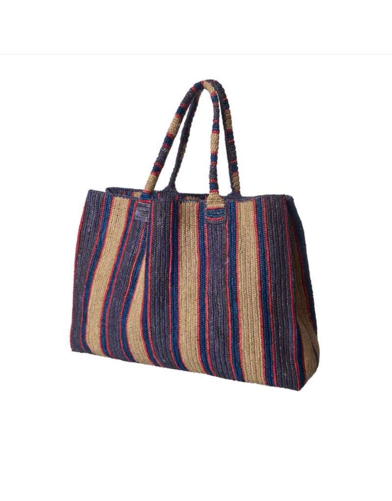 Gabriele Fantzen Raffia Bag Little Sister Denim Days