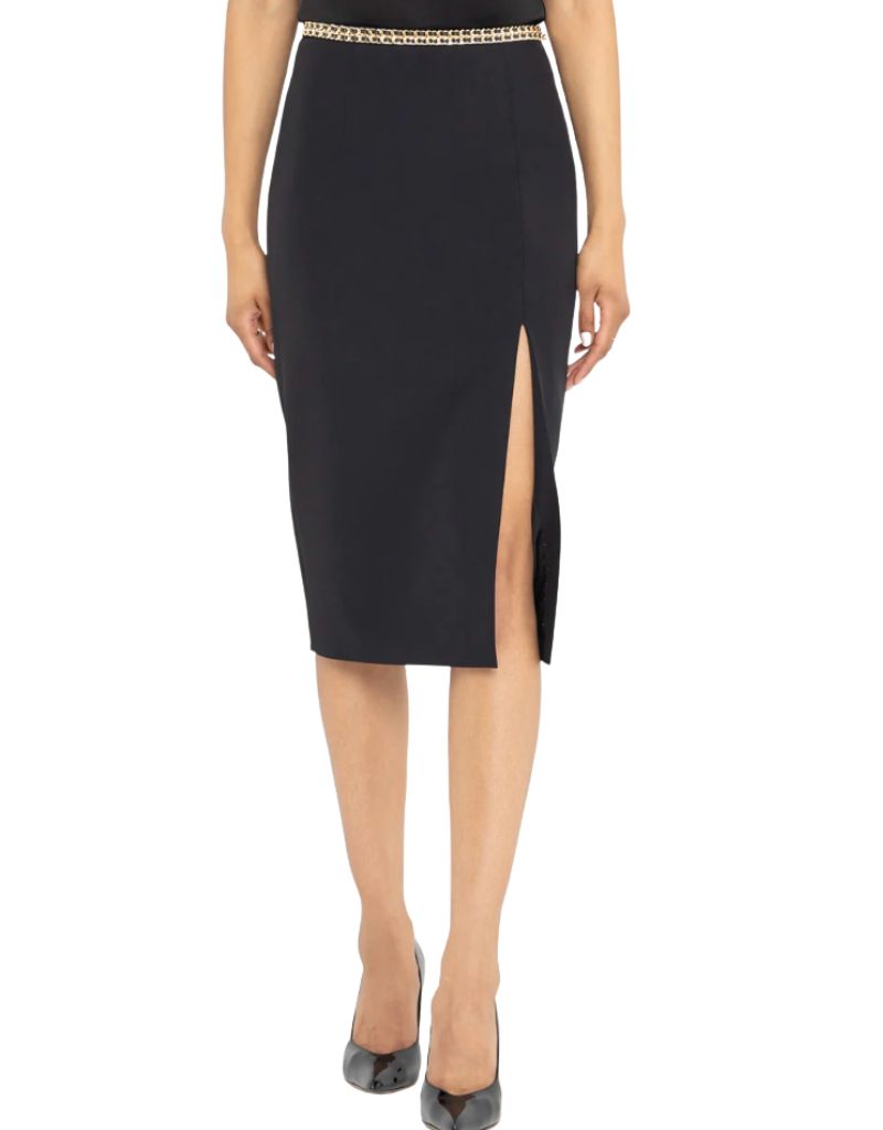 Generation Love Margery Crepe Skirt Black