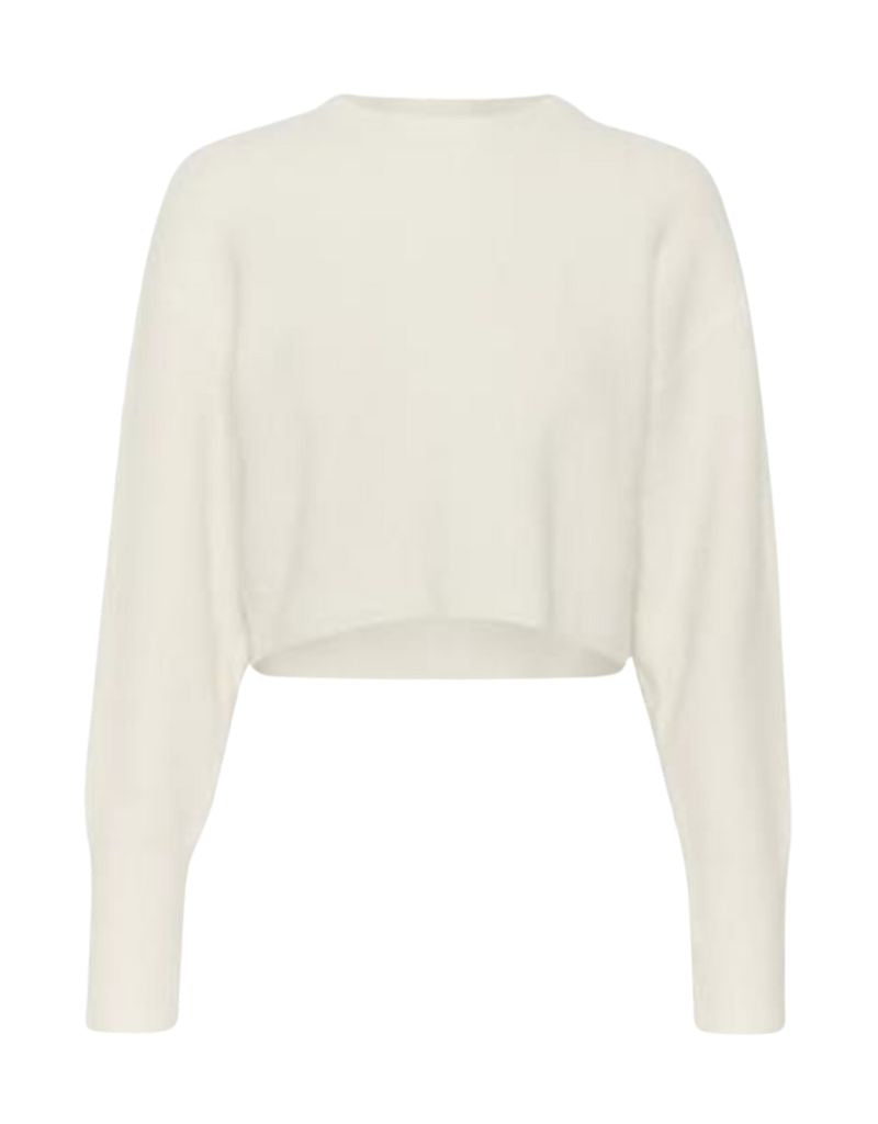 Gestuz AlphaGZ Short Pullover Ivory