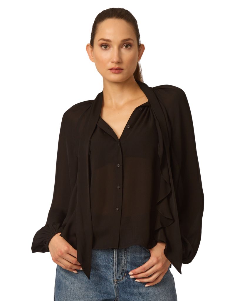 Gilner Farrar Tiffany Blouse Black