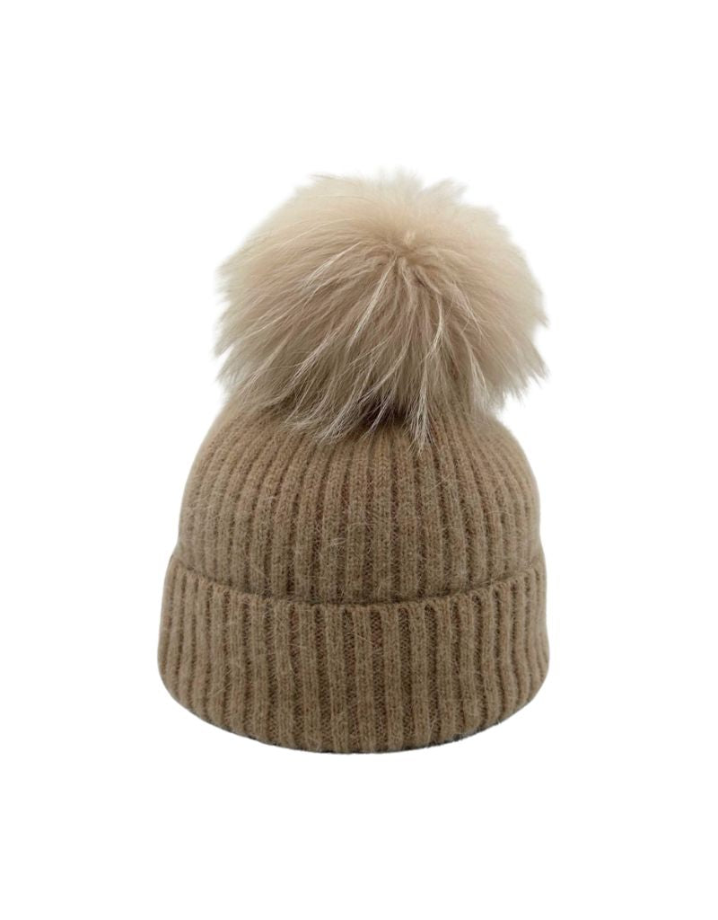 HA-62 Mohair Wool Hat Tan
