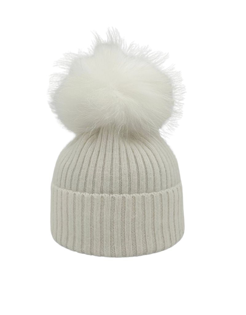 HA-62 Mohair Wool Hat White