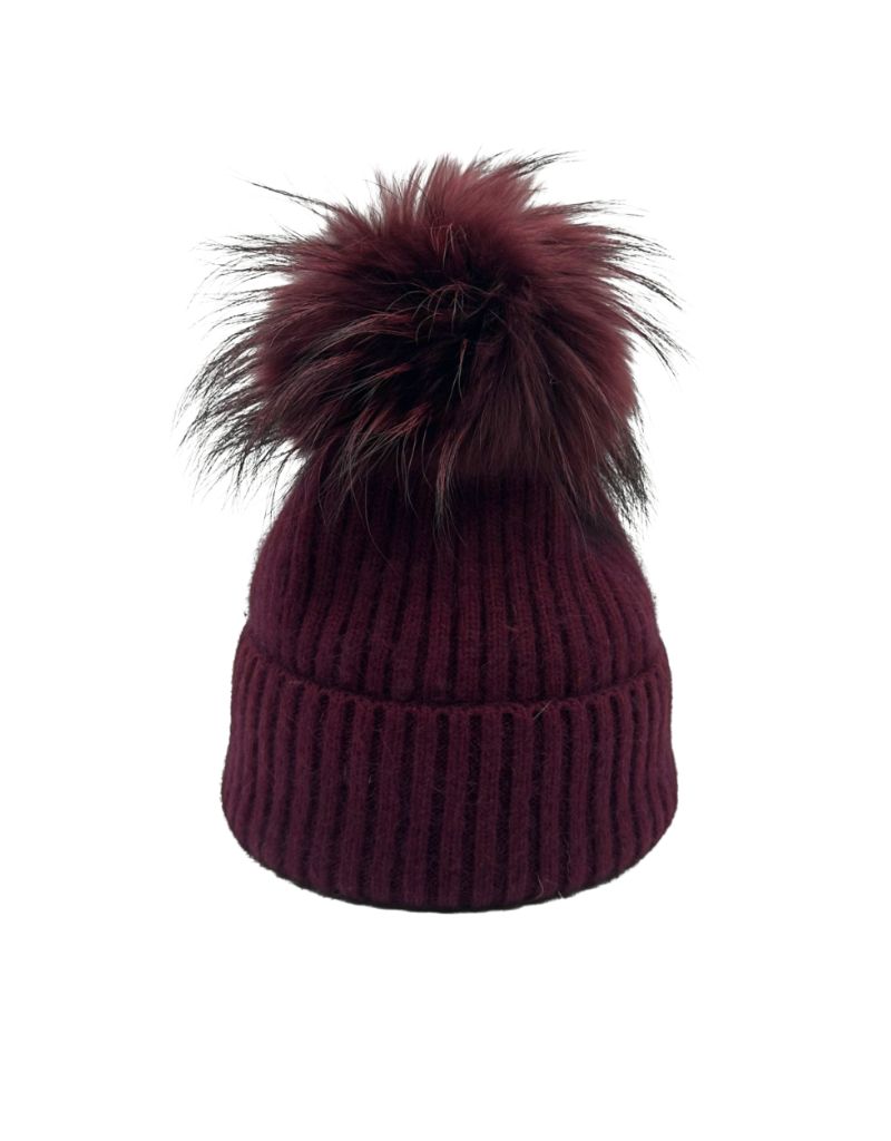 HA-62 Mohair Wool Hat Wine