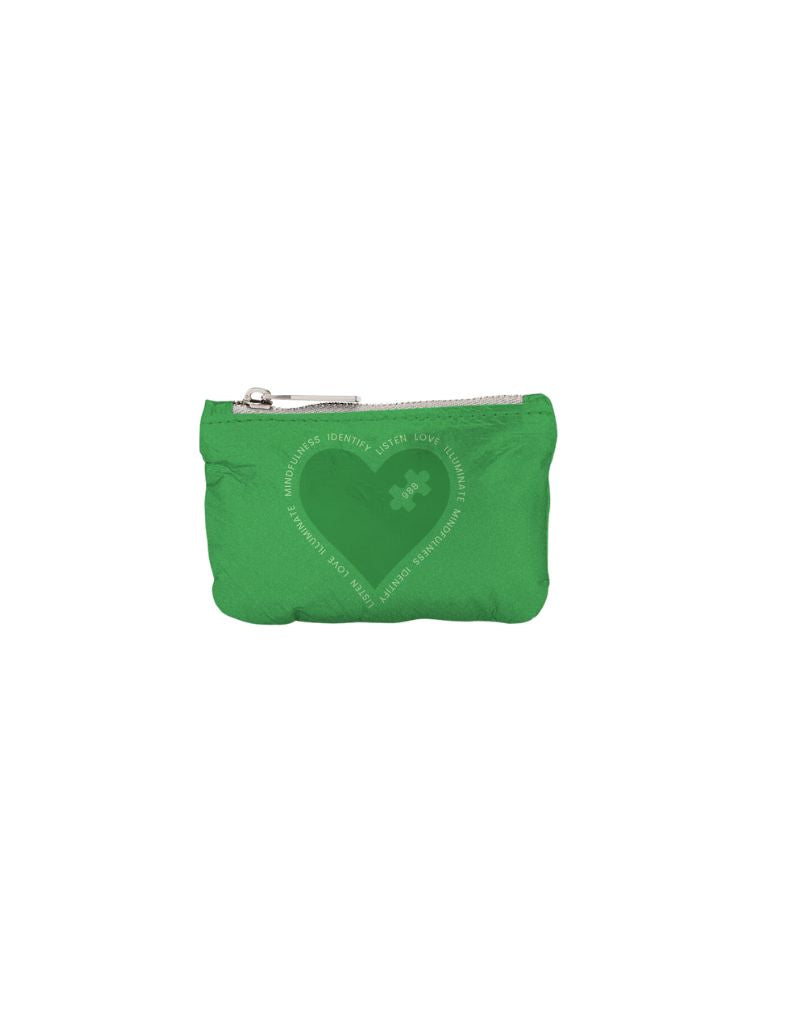 Hi Love Travel Card Pouch Illuminate Mental Health