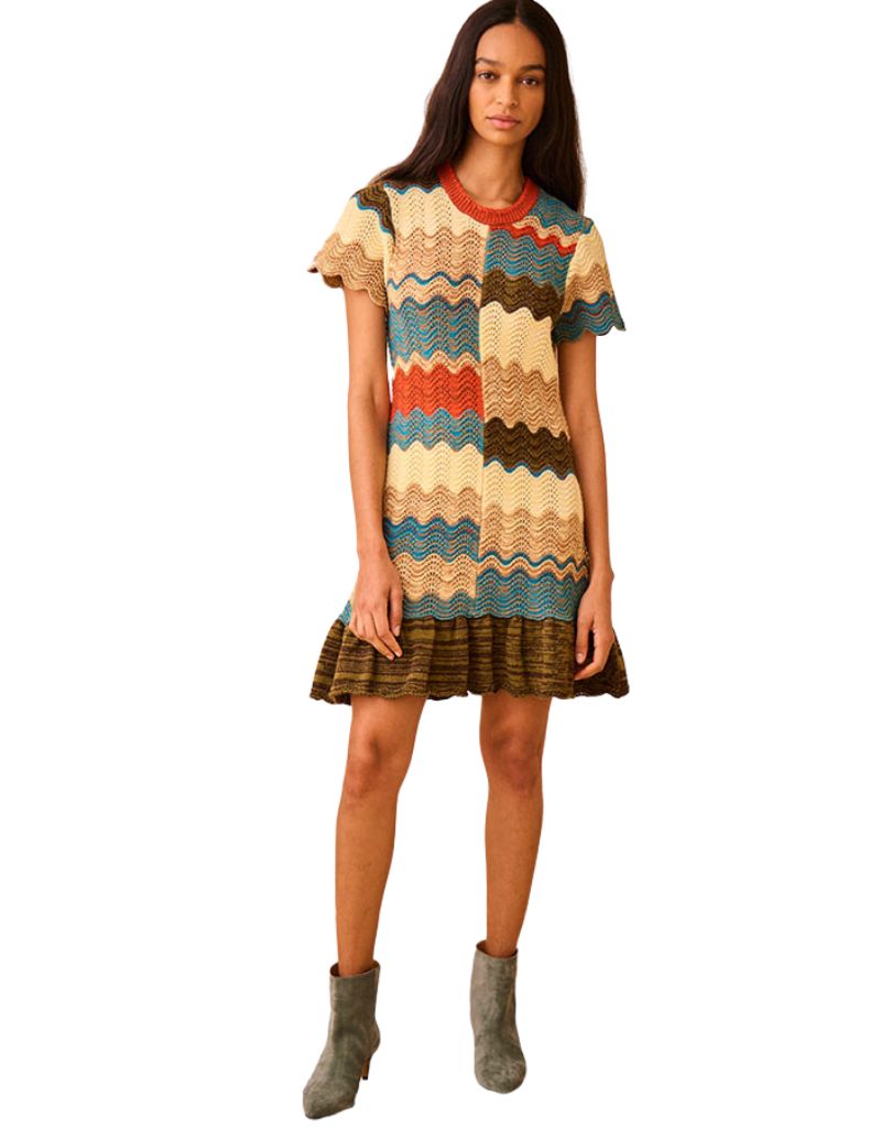 Hunter Bell Bernadette Dress Autumn Wave