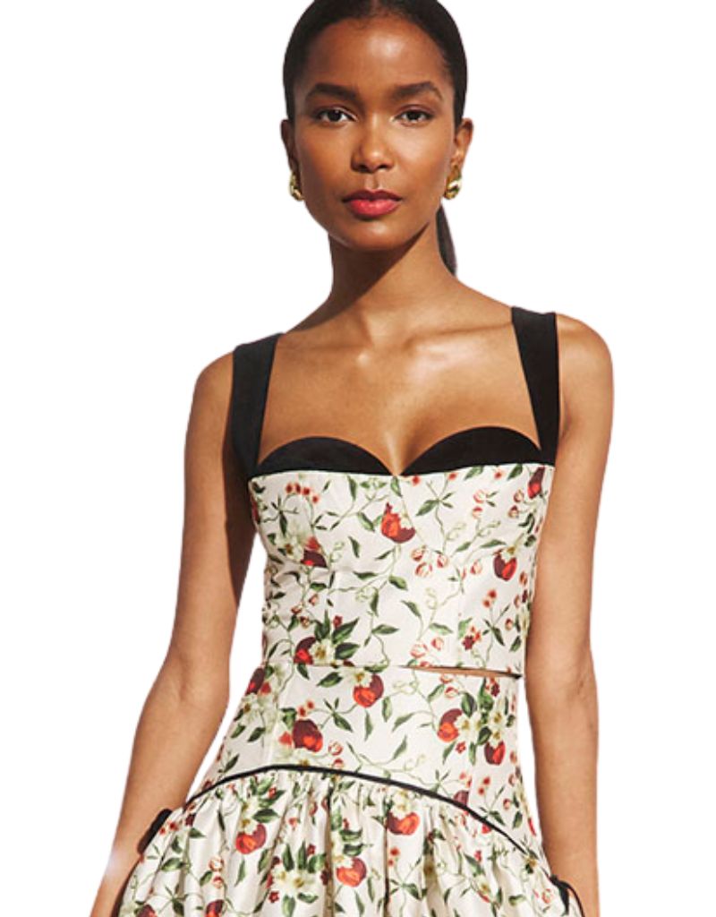 Hunter Bell Ralston Bustier Camellia Ivory