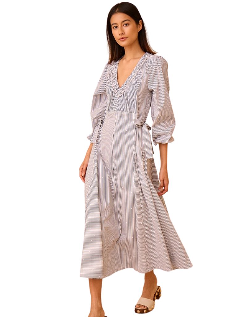 white christmas dresses VERA CROCHET MINI DRESS main image 1