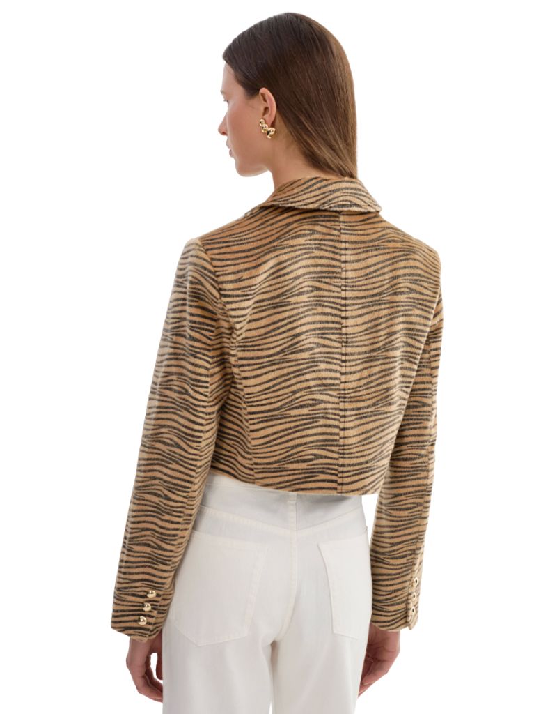 Jaylee Tiger Print Jacket
