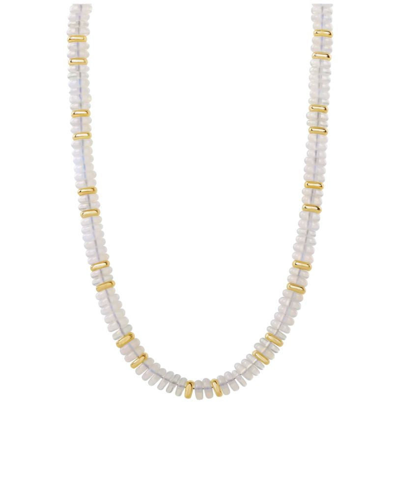 JTG Jewelry Clear Opal Pukka Necklace