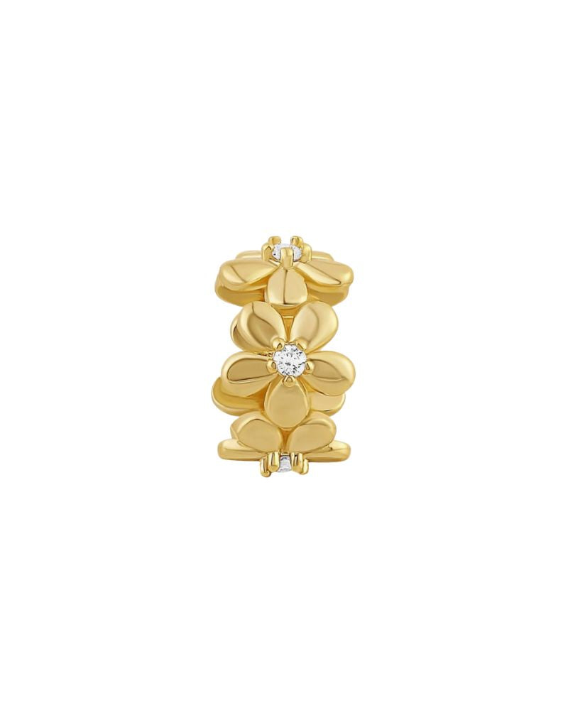 JTG Jewelry Mini Bloom Glow Spacer Gold