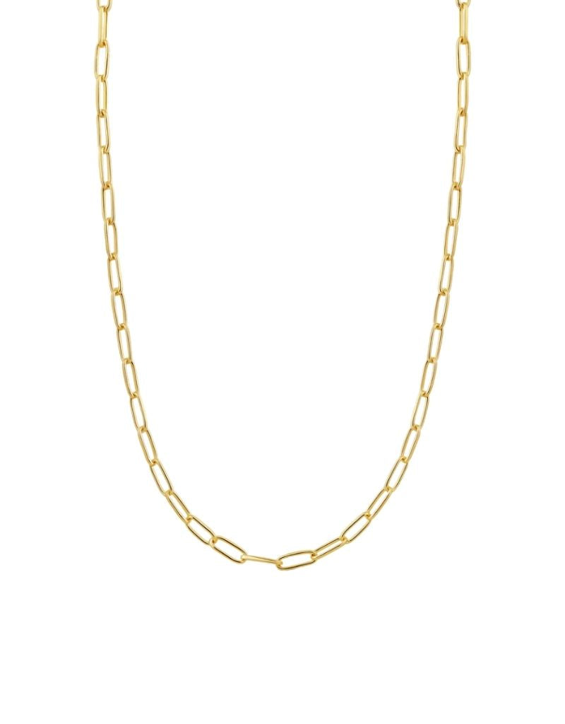 JTG Jewelry Skinny Paperclip Chain