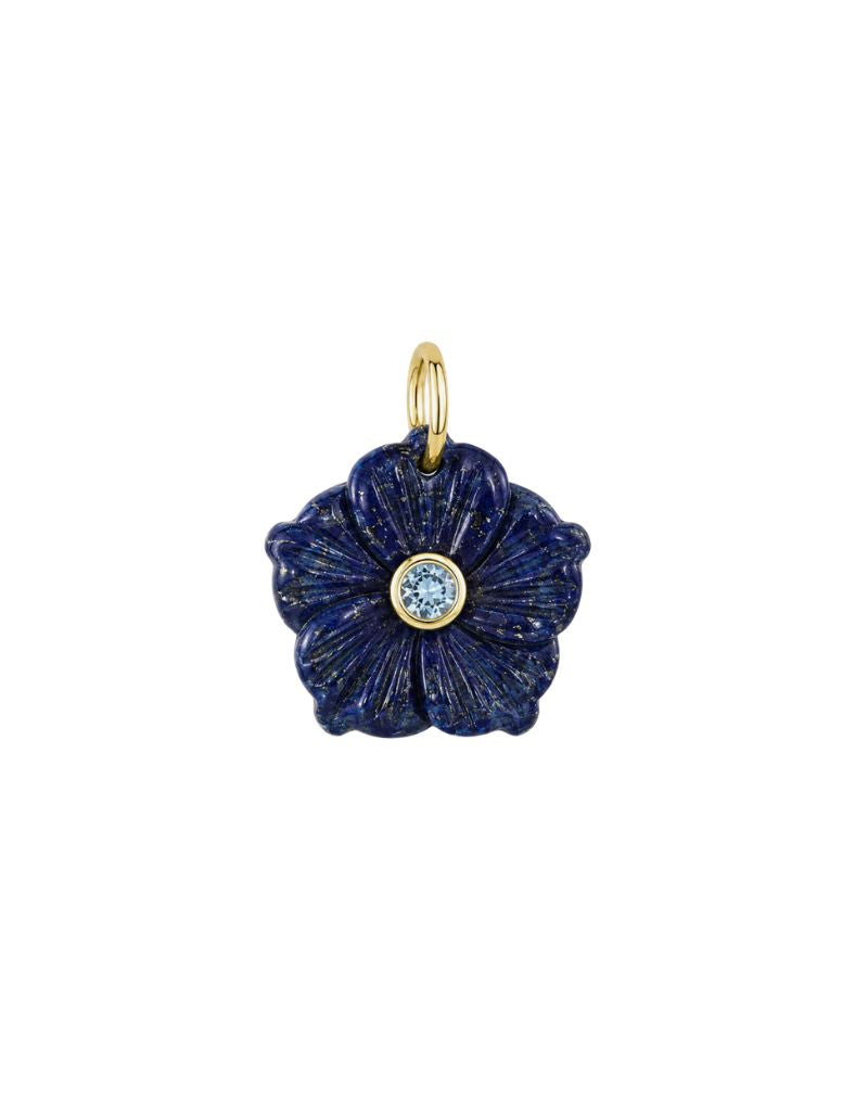 JTG Jewelry The Bloomstone Charm Navy
