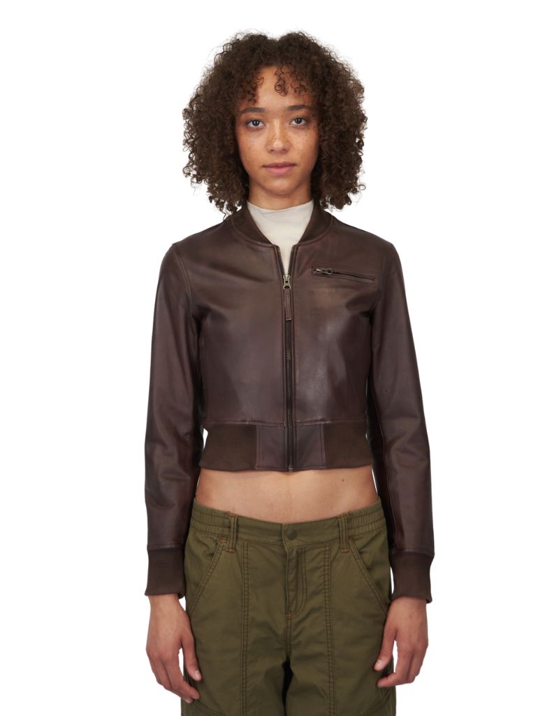 Jakett New York Collins Patina Leather Bark