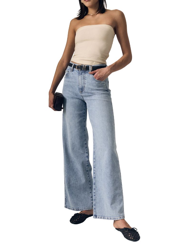 Juliette Wideleg High Rise American Beauty