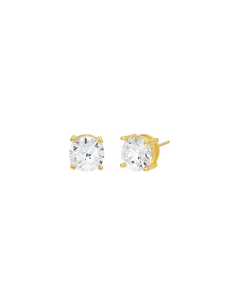 Juliette Stud Earring Gold 8mm