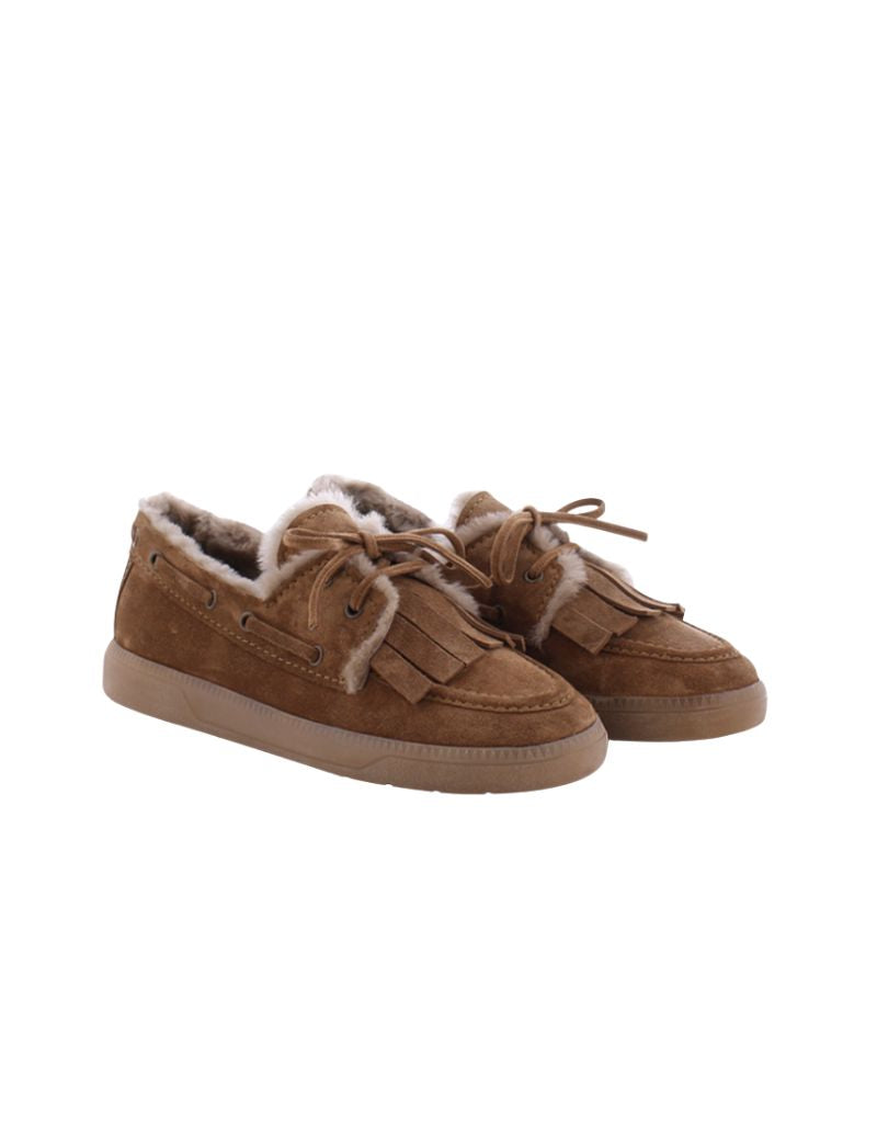Kennel & Schmenger Pop Caramel Suede Loafer
