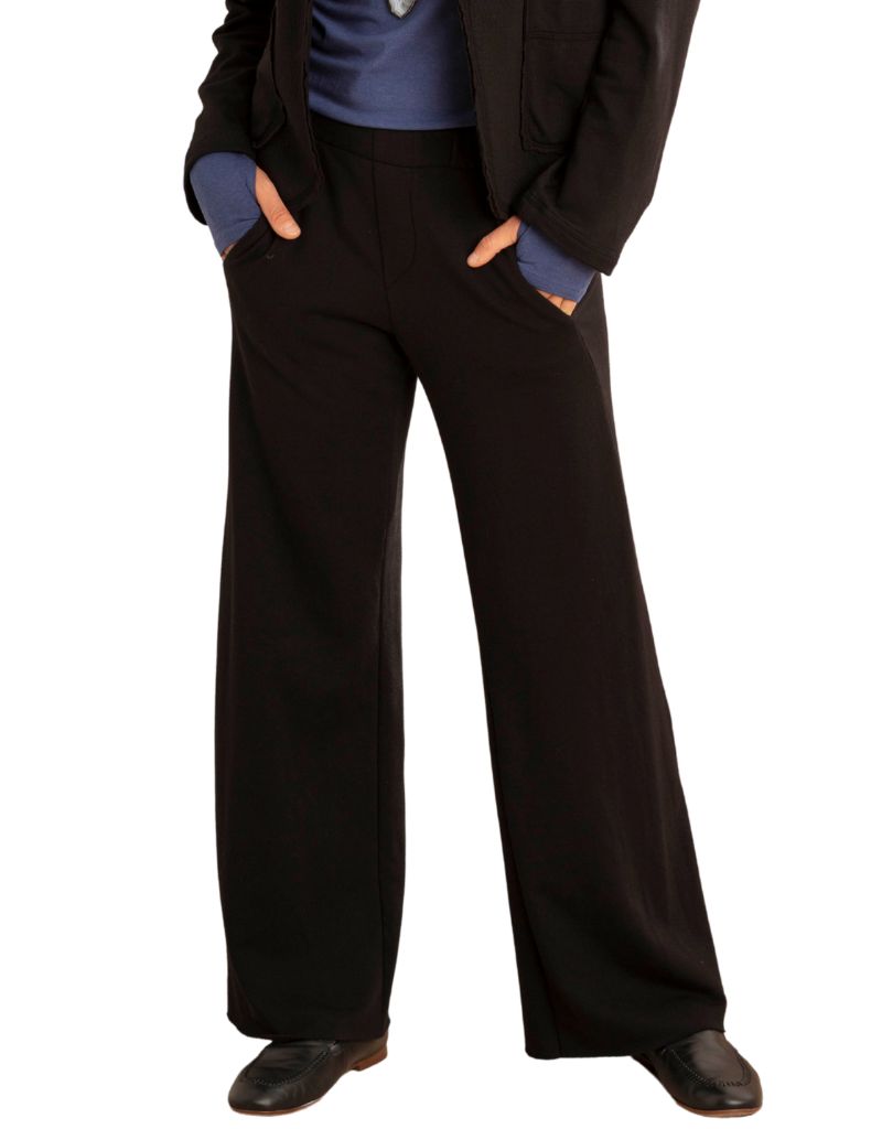 Knit Trouser FL-229 Black