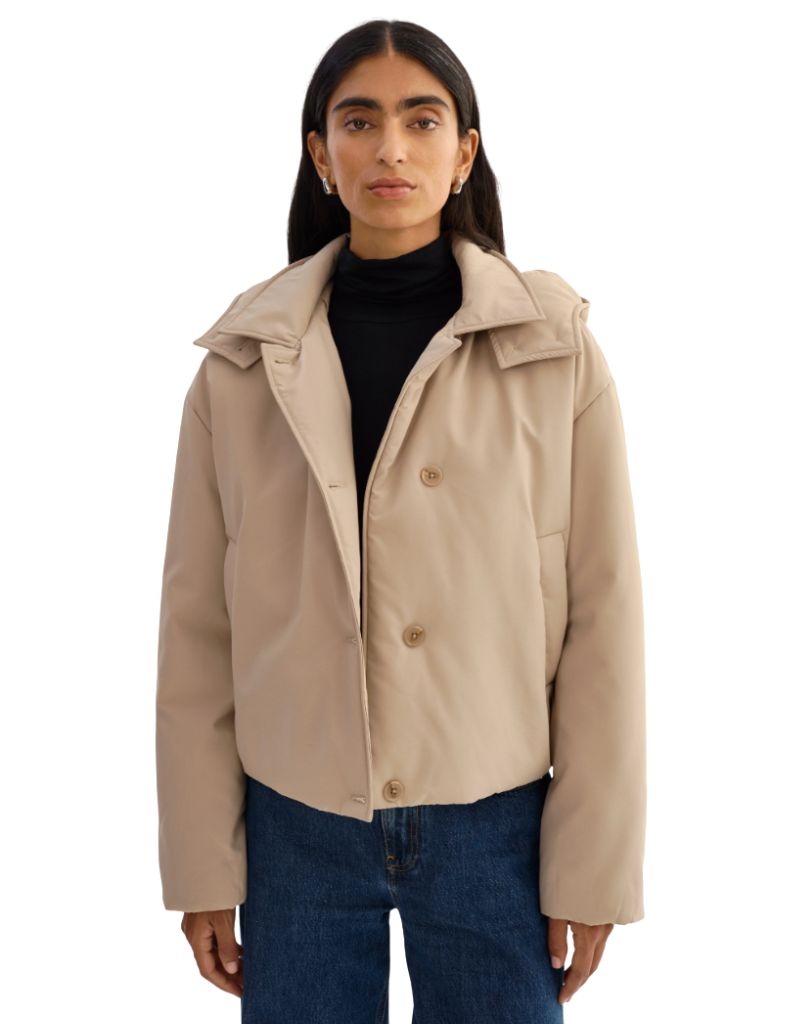 Loz Padded Jacket Khaki