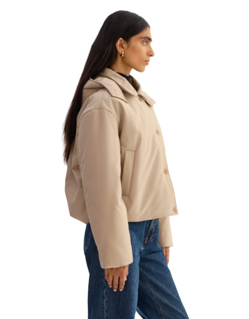 Loz Padded Jacket Khaki