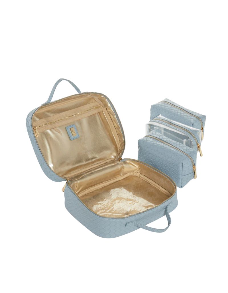 Luxe TRVL2 Case Woven Bleu