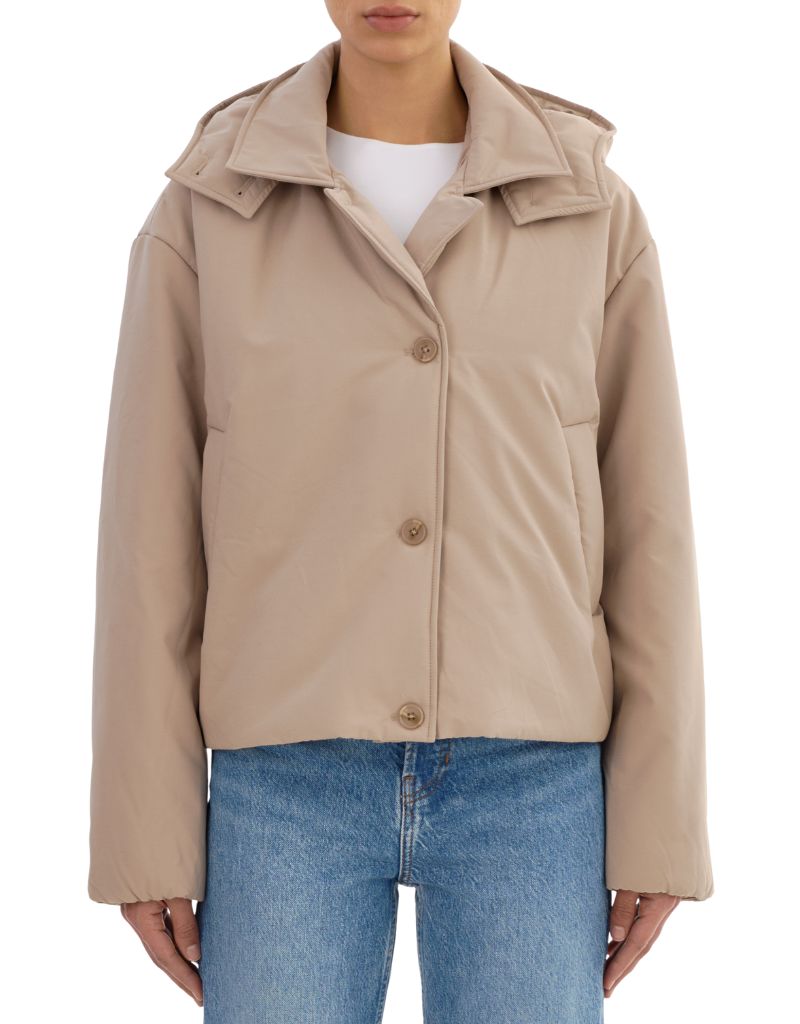 Lamarque Loz Padded Jacket Khaki