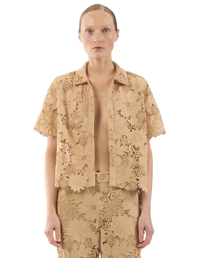 Le Superbe Suntan Camp Shirt Tanned