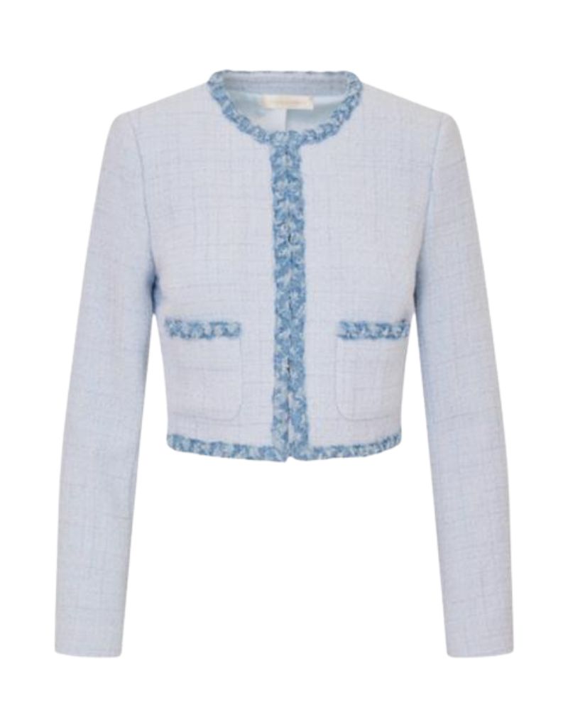 LoveShackFancy Azula Jacket Wild River