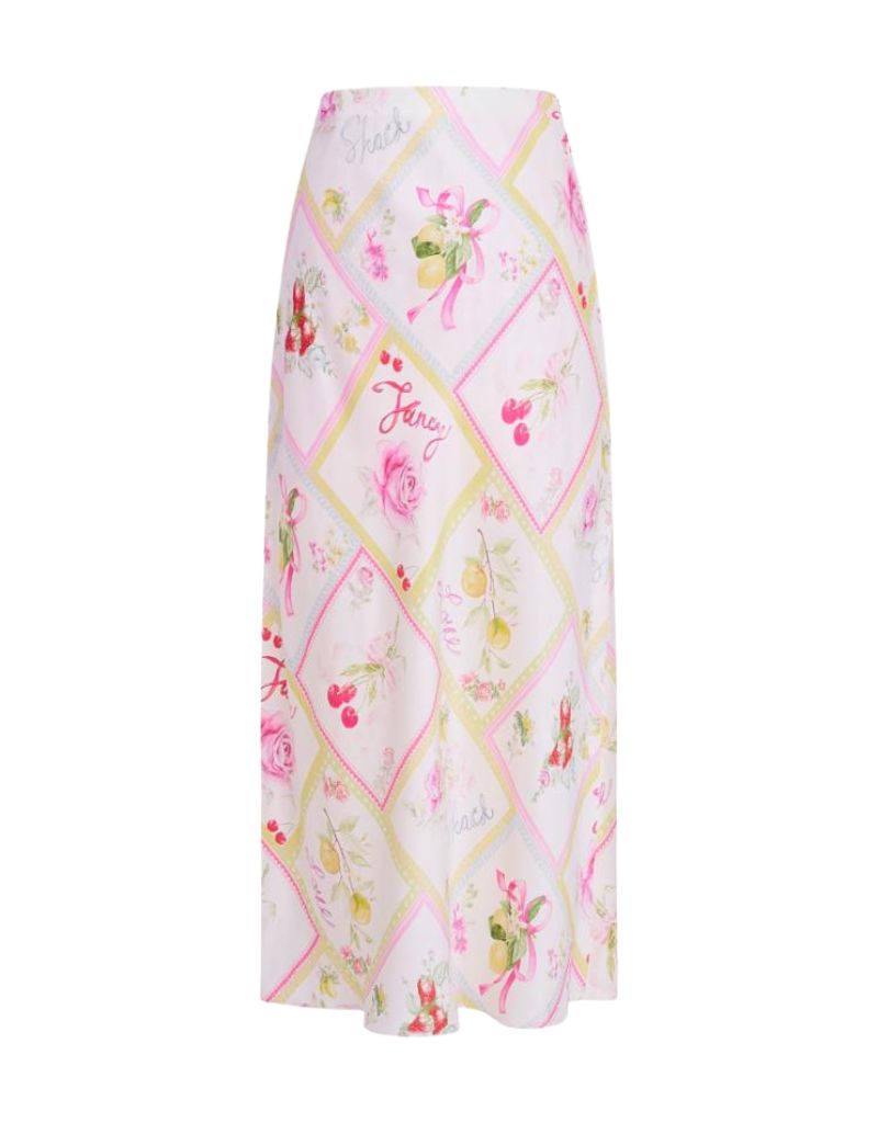 LoveShackFancy Castle Skirt Tutti Fruitti