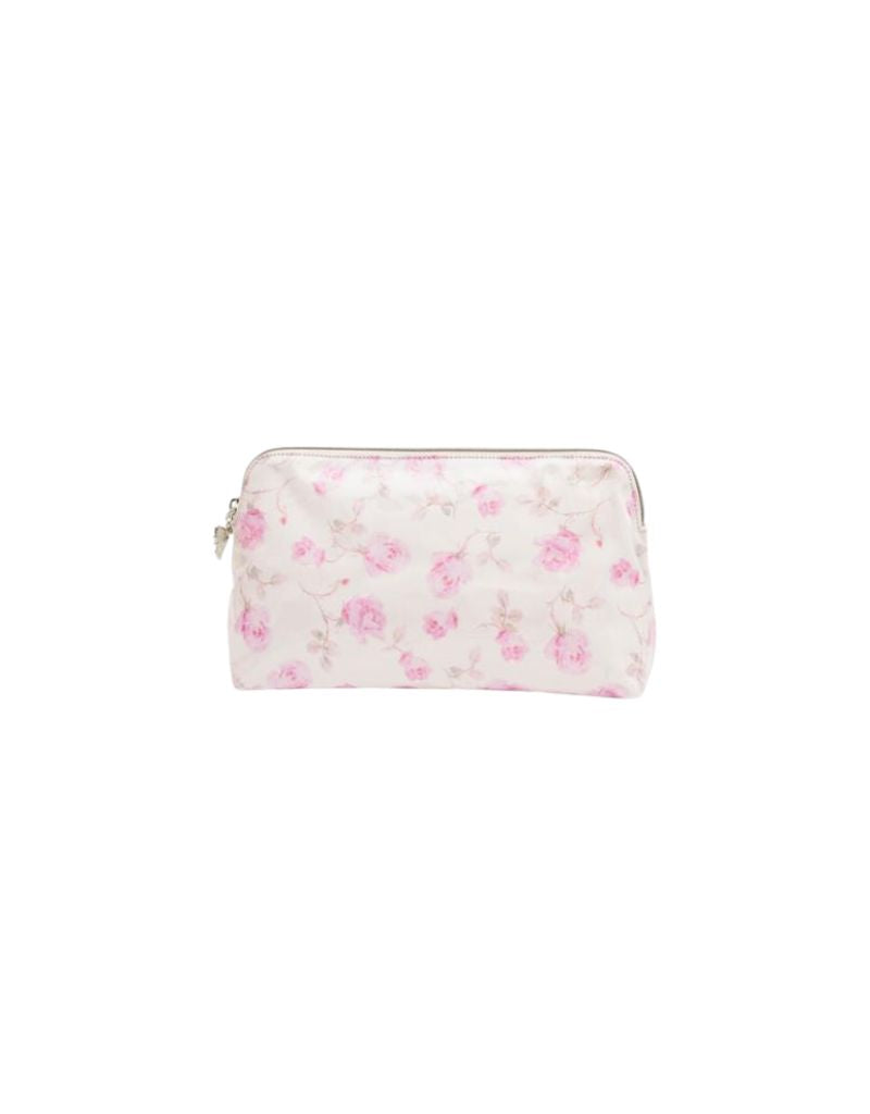 LoveShackFancy Small Travel Pouch Sterling Dust