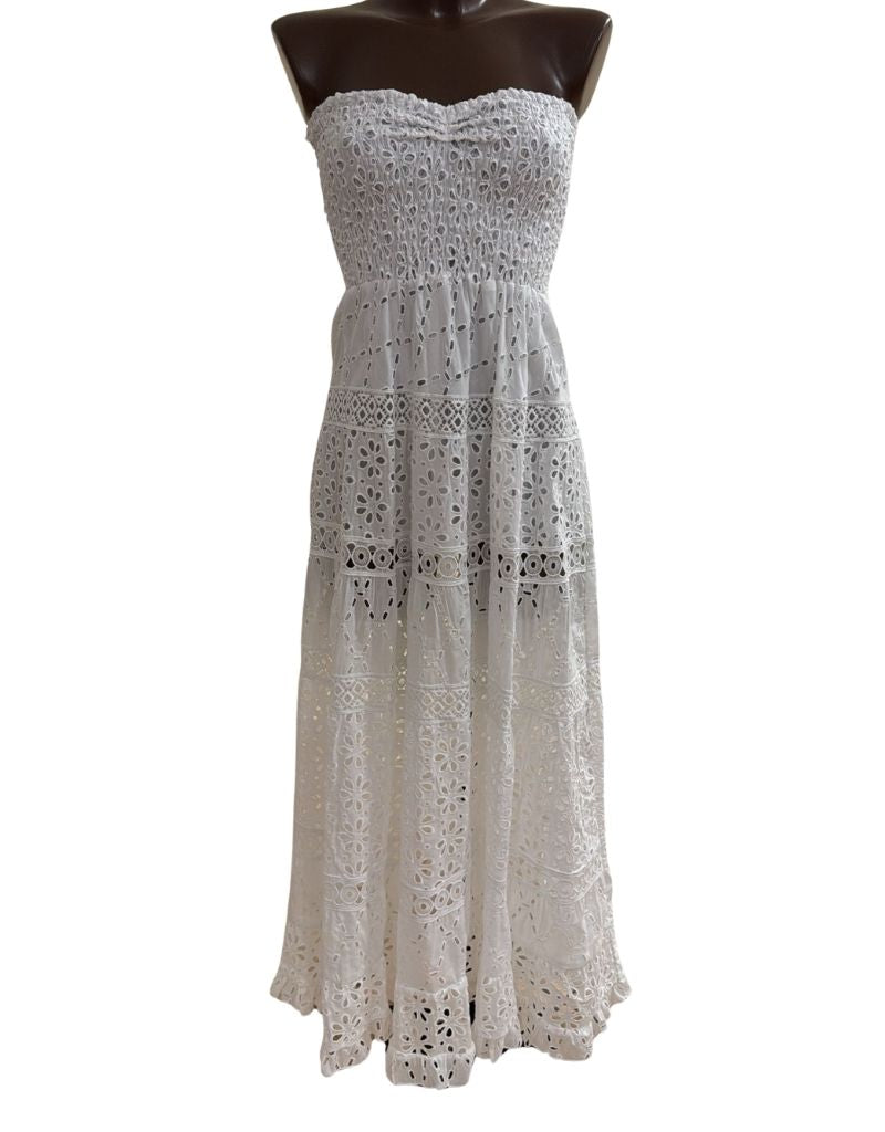 Luisa Positano Dress Martinica White