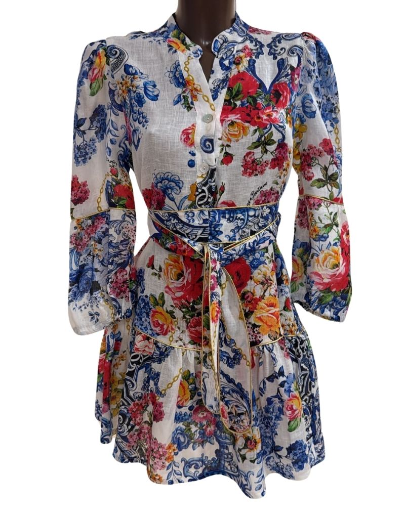 Luisa Positano Dress Monaco Short Camilla