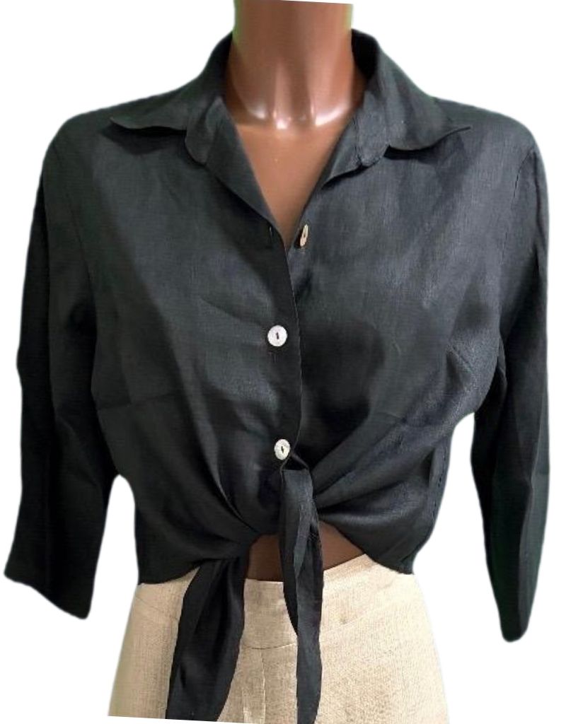 Luisa Positano Top Tania Black