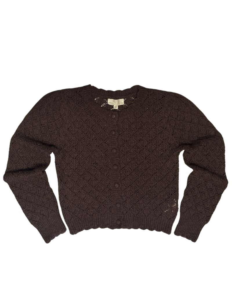 Mel Cardigan Chocolate