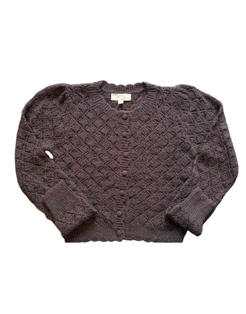 Mel Cardigan Chocolate