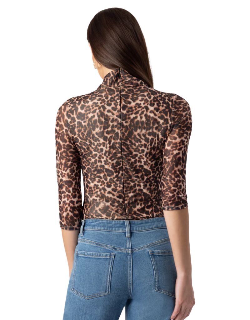 Milo Leo Mesh Bodysuit Leopardess