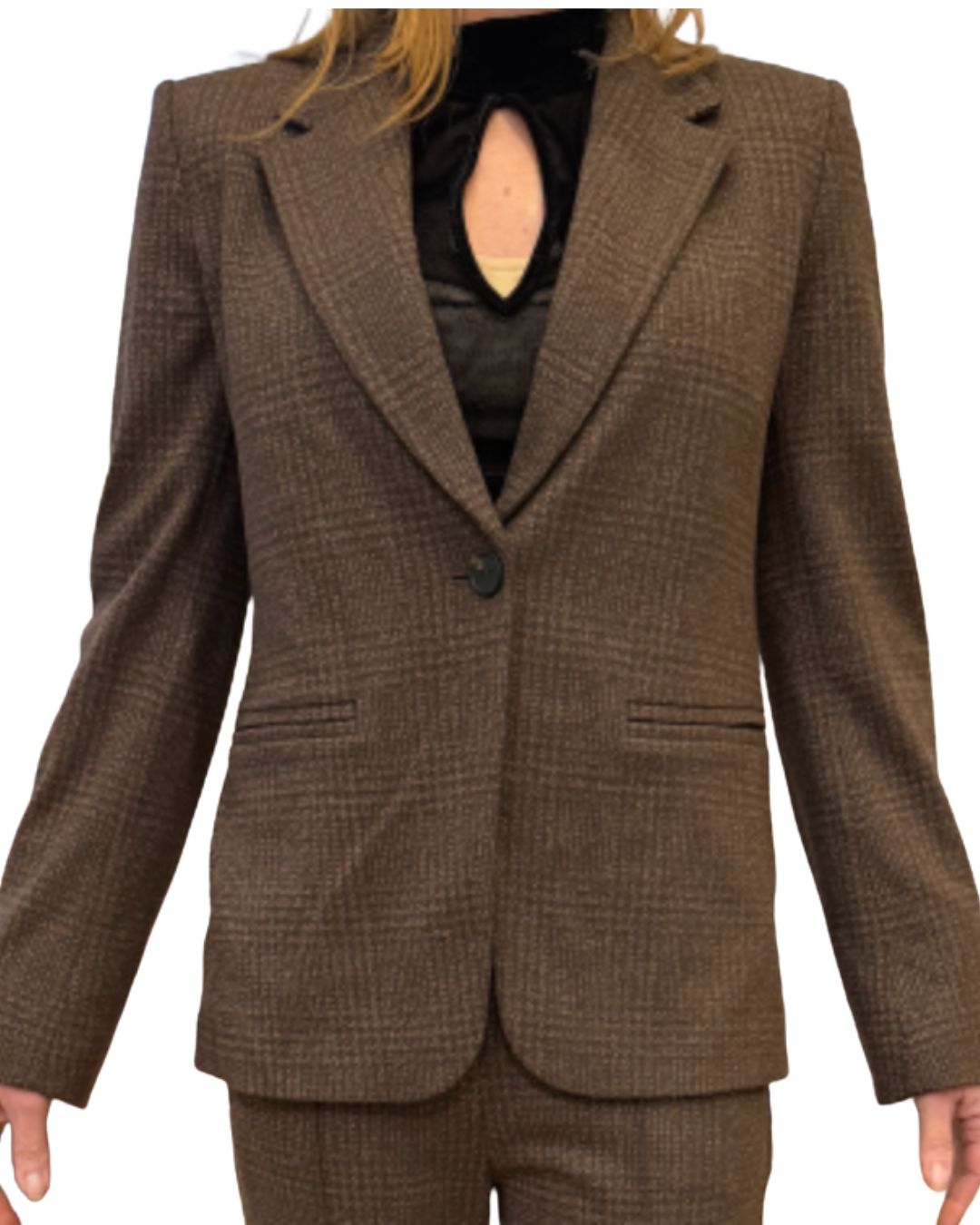 MM Max Mara Palchi Jacket Dark Brown