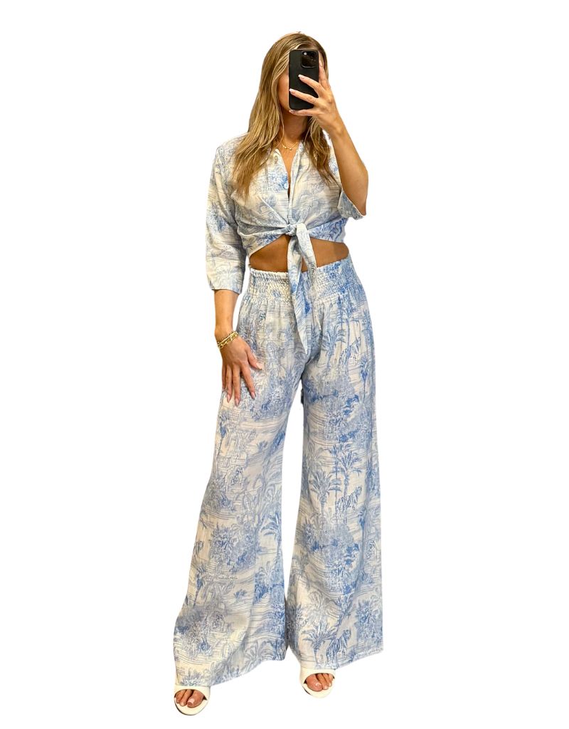 Pants Mandala Sky Toile