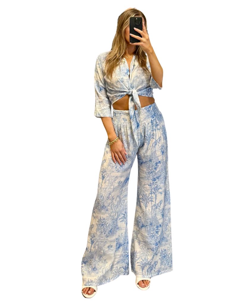 Pants Mandala Sky Toile