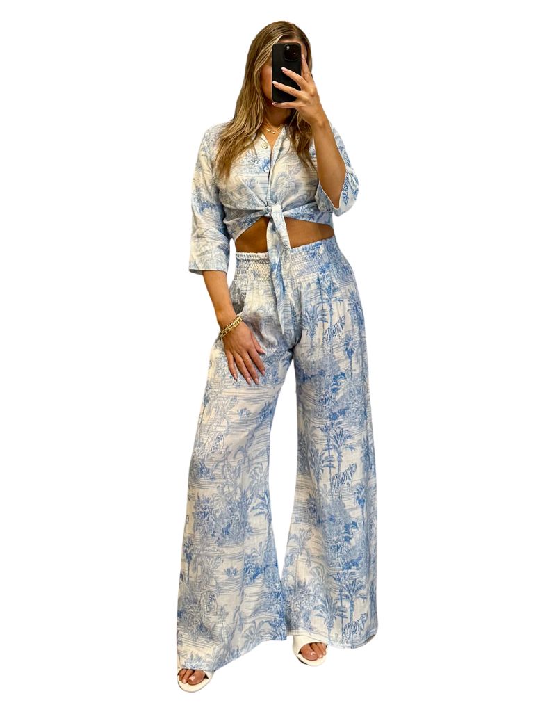 Pants Mandala Sky Toile