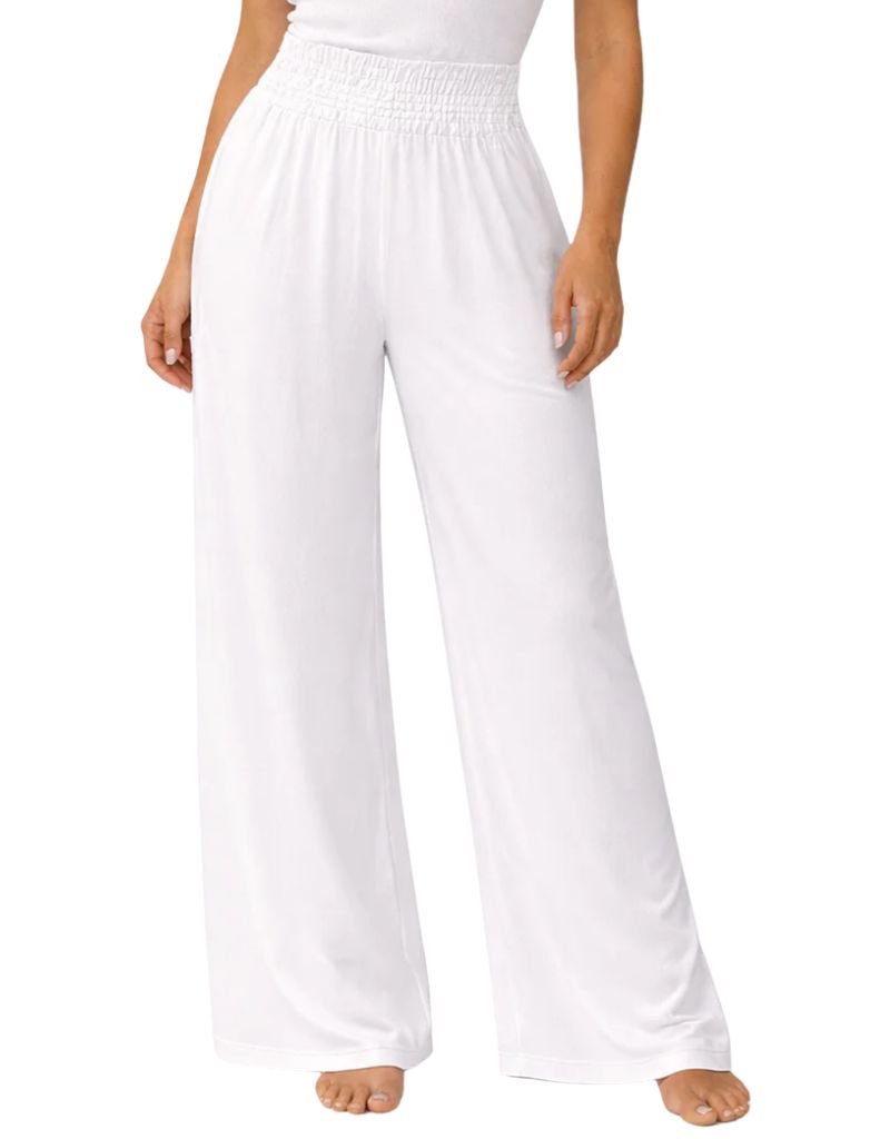 Pants Mandala White
