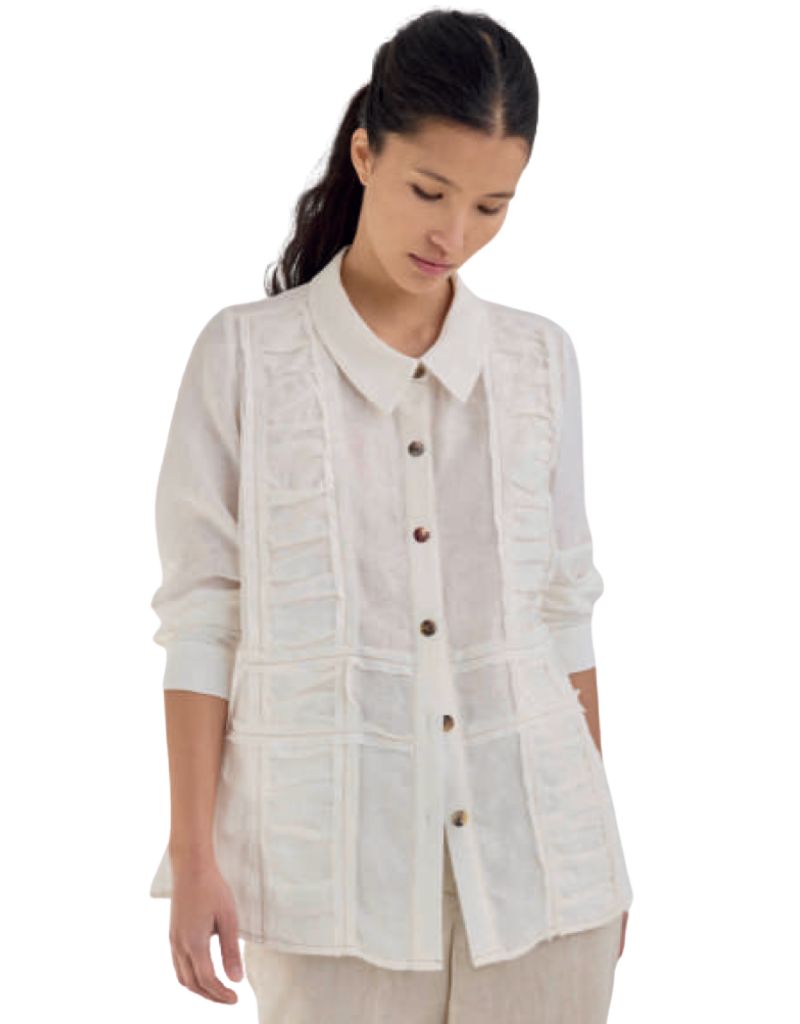 Margara Shaw Balis Shirt Off White