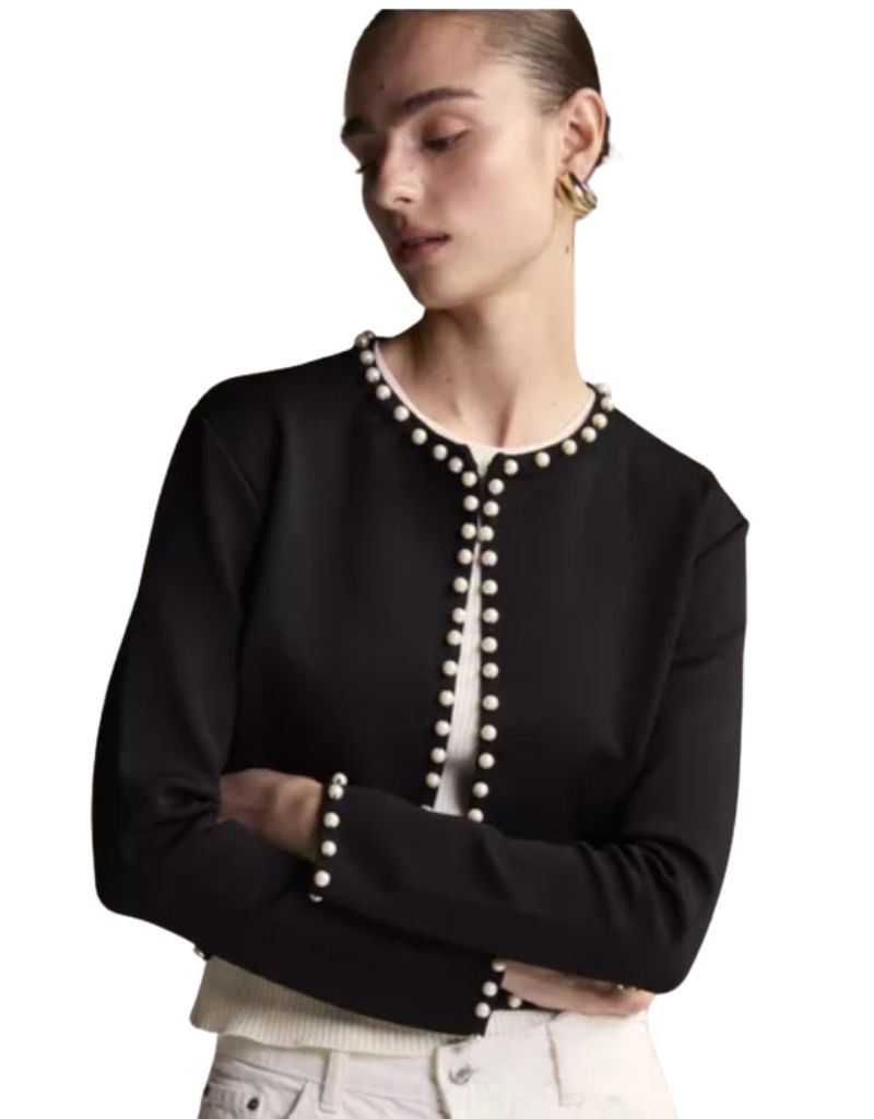 Maria Pavan Pearl Jacket SSG4626 Black