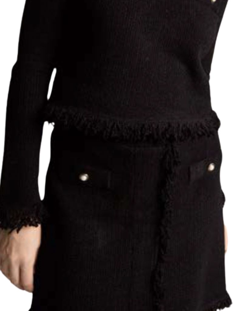 Maria Pavan Skirt LE5442 Black