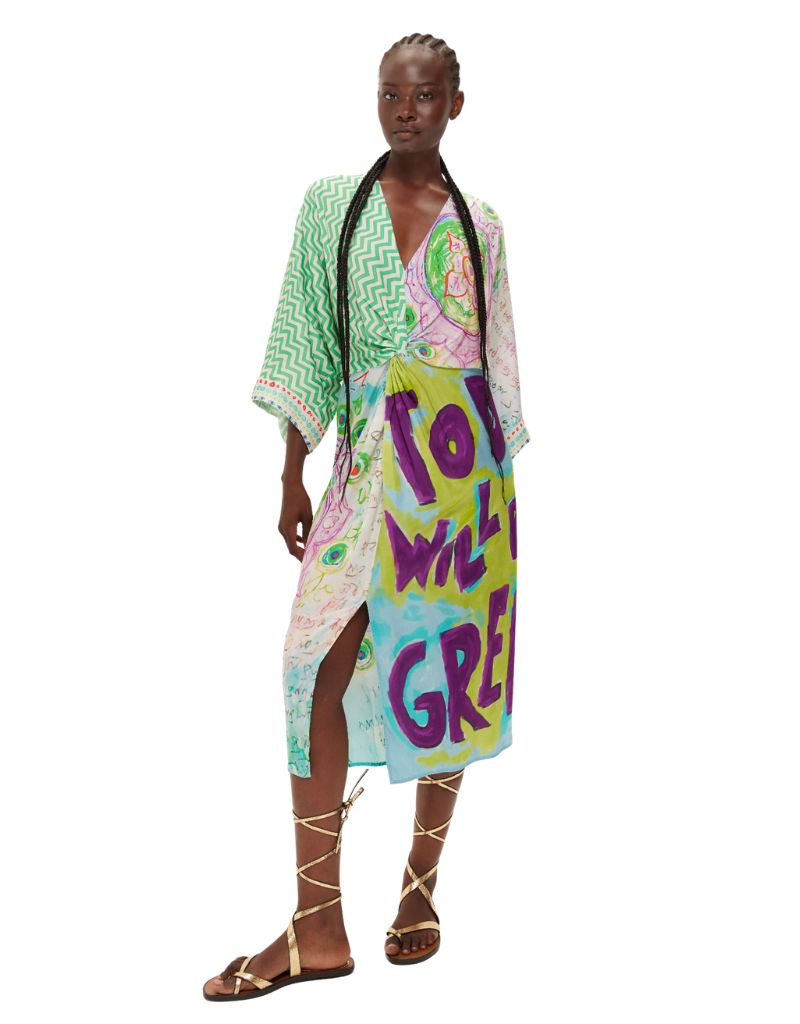 Me369 Camila Dress Runic Whisper