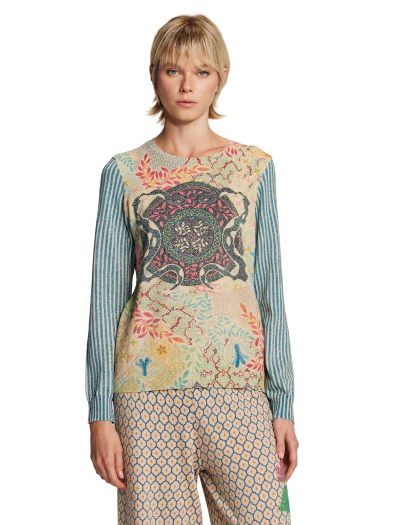 Me369 | Emerta Niki Knit Top Shipibo | I Am More Scarsdale