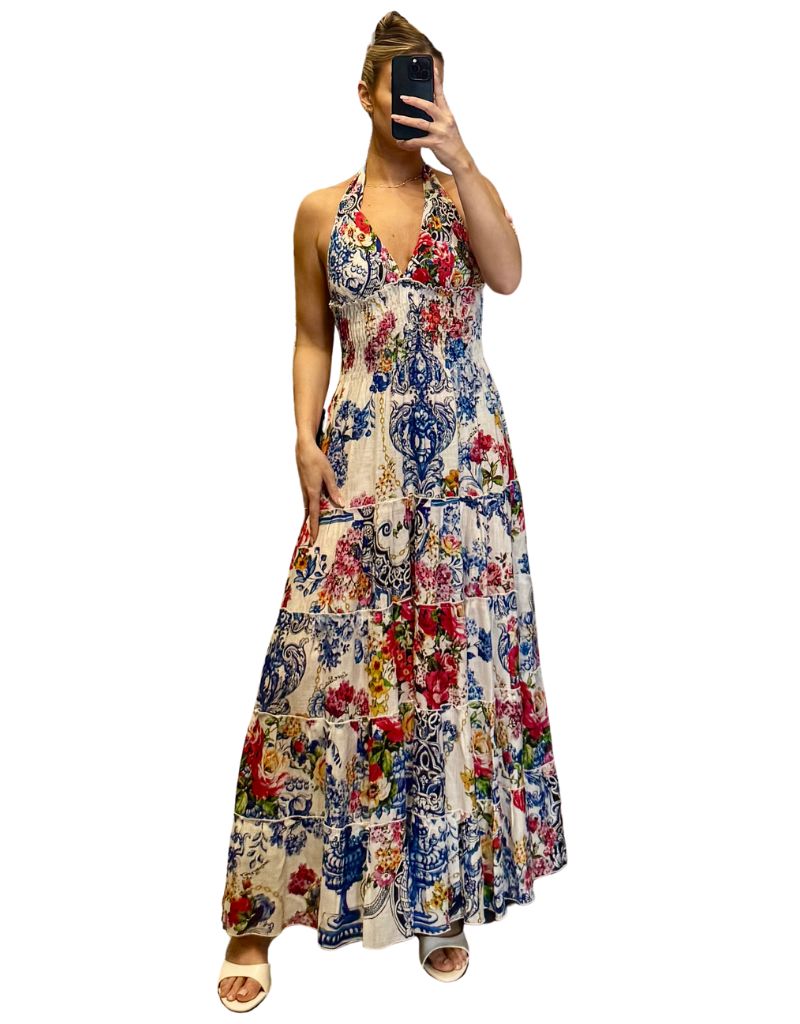 Dress Melon Long Camilla