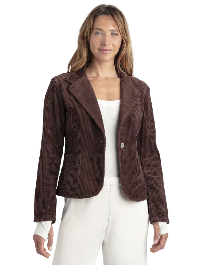 Mila Blazer Bark