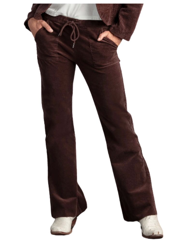 Mila Cord Trouser Bark