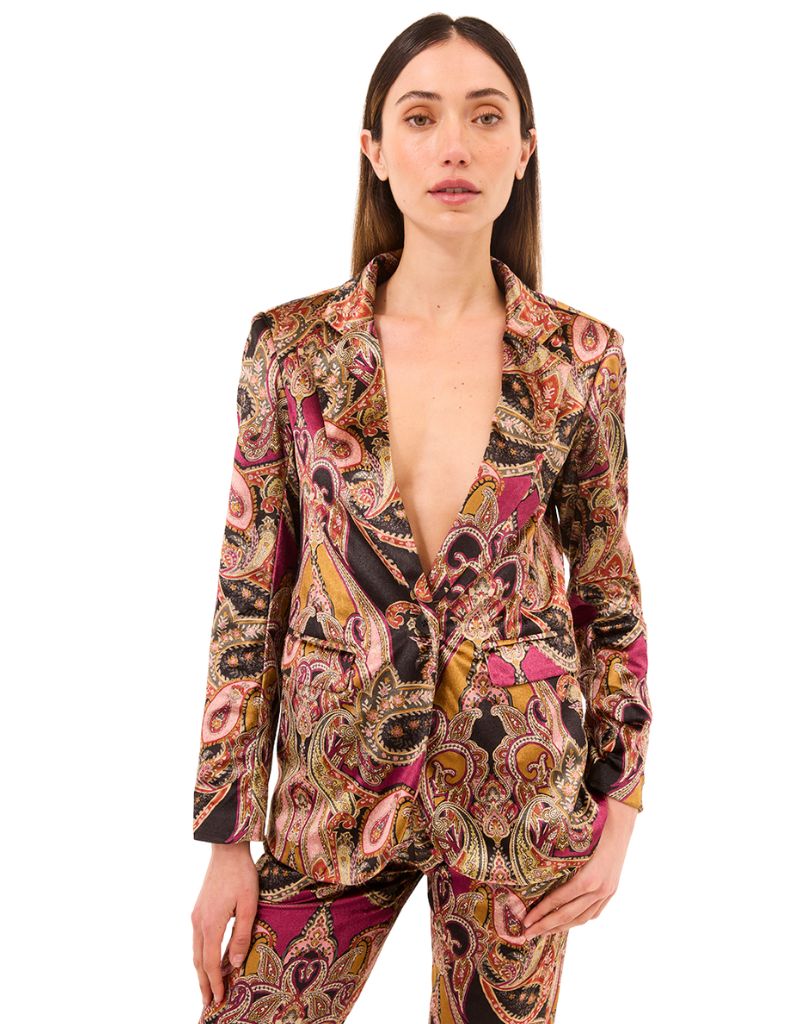 Misa Catroux Jacket Persian Paisley