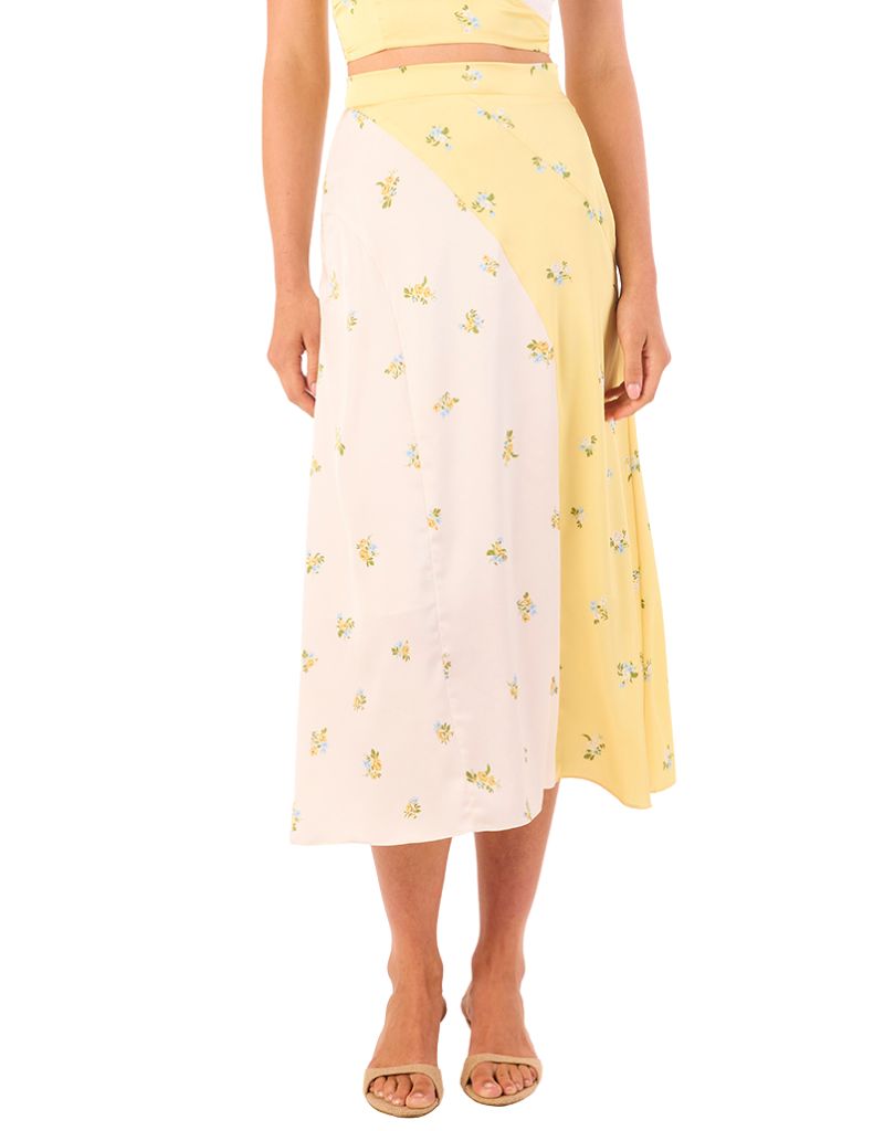 Misa Hanna Skirt Spaced Ditsy Mix